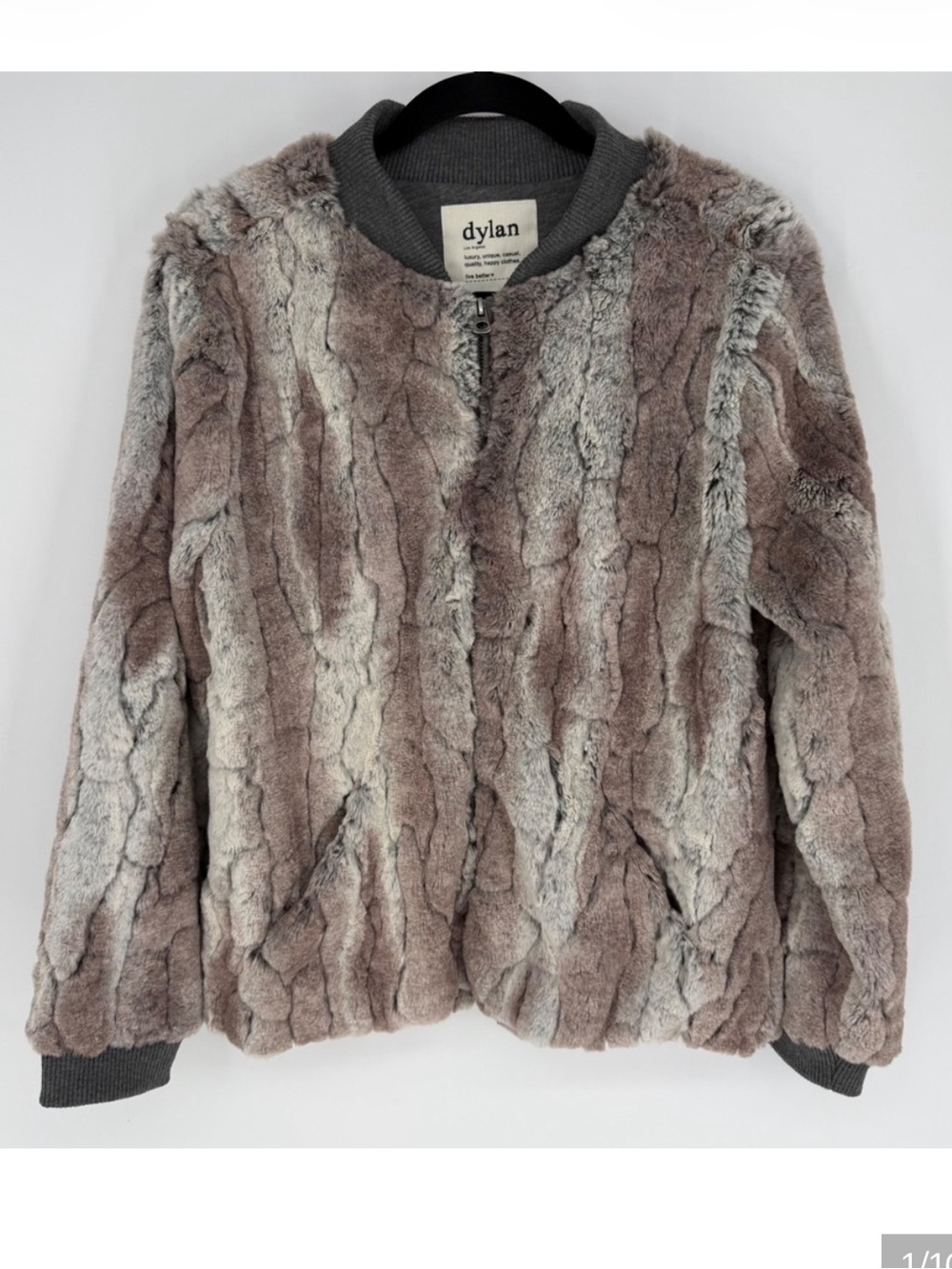 Dylan Faux Fur Bomber Jacket